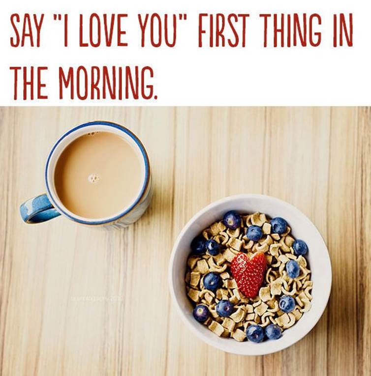 Saying I Love You with food15 Funny: Saying I Love You with food