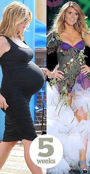 postpartum celebs 05 Funny: Celebrity moms getting back in shape