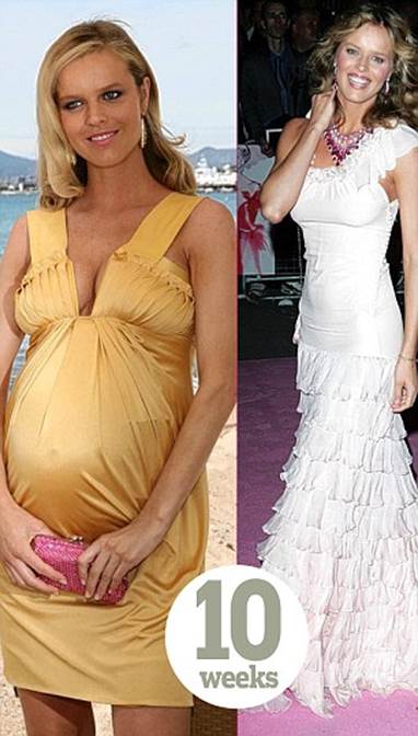 postpartum celebs 09 Funny: Celebrity moms getting back in shape
