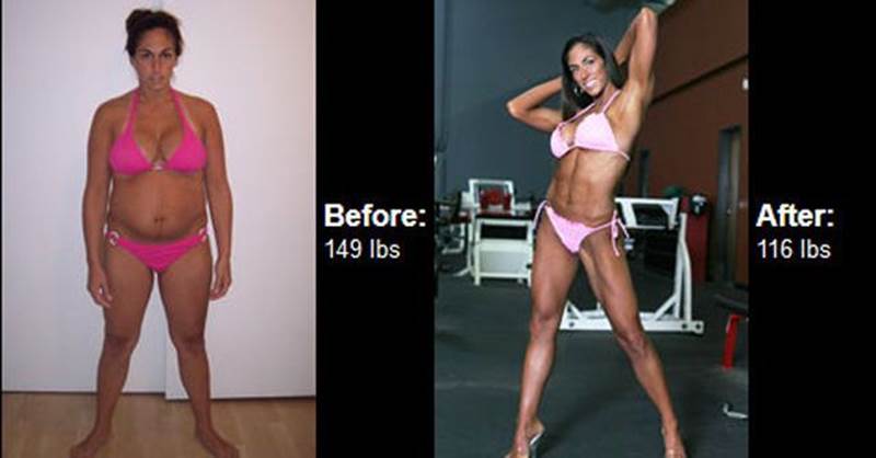 Amazing female body transformations6 Amazing female body transformations