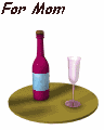 glass of wine   animation