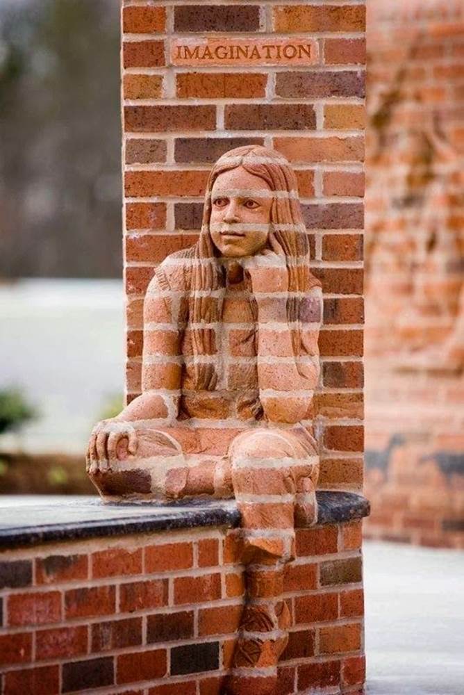 Brad Spencer5 Brick sculptures by Brad Spencer
