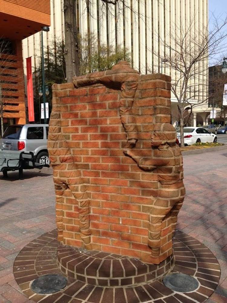 Brad Spencer10 Brick sculptures by Brad Spencer