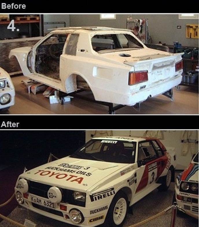 Retro cars restoration before after9 Retro cars restoration   before & after pics