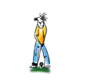 golf swing animation