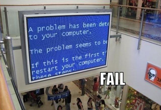 Technological flaws fails16 Funny: Technological flaws & fails