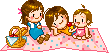  babies having picture animation