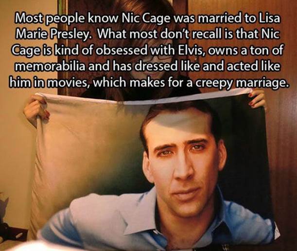 Curious Nicolas Cage facts11 Funny: Curious Nicolas Cage facts