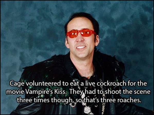 Curious Nicolas Cage facts22 Funny: Curious Nicolas Cage facts