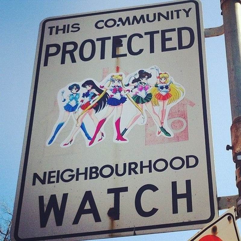 Funny neighbourhood watch signs3 Funny neighbourhood watch signs