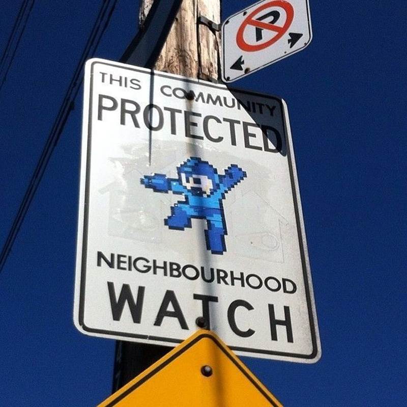Funny neighbourhood watch signs9 Funny neighbourhood watch signs