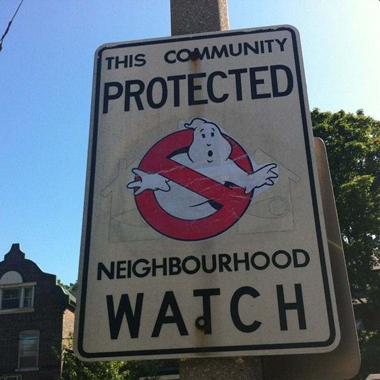 Funny neighbourhood watch signs14 Funny neighbourhood watch signs