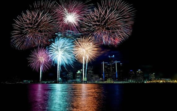 Detroit Fireworks