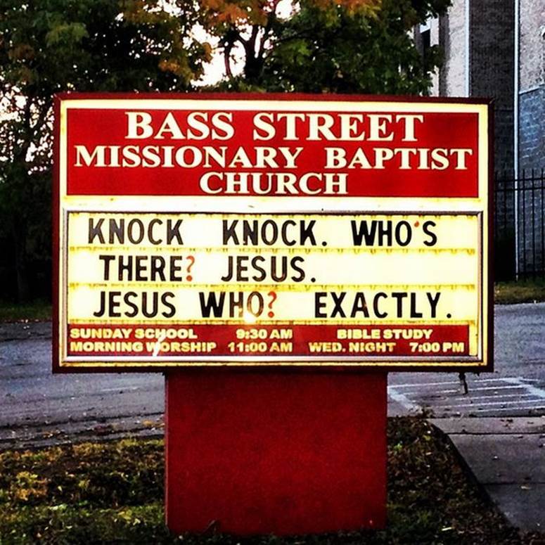 Crazy church signs5 Funny: Crazy church signs