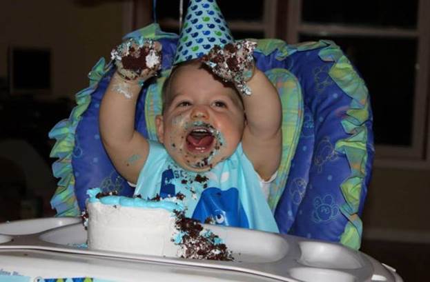 Messy kids cakes4 Funny: Messy kids & cakes