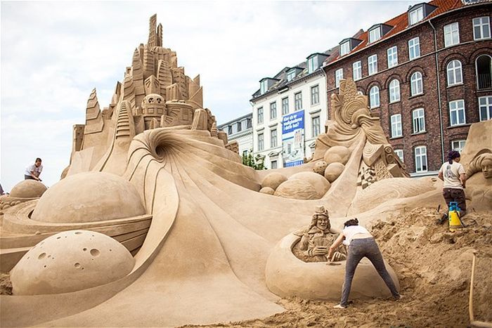 Awesome sand sculptures10 Funny: Awesome sand sculptures