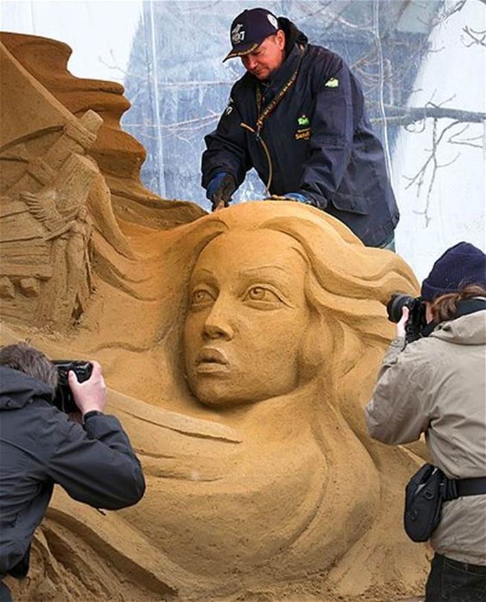 Awesome sand sculptures36 Funny: Awesome sand sculptures