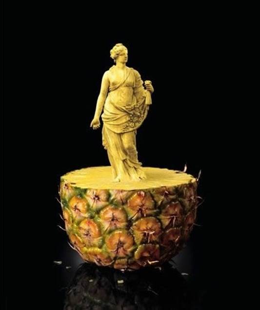 fruit carving 25 Excellent creative pieces of fruit and vegetables
