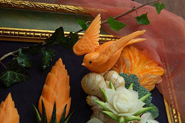 fruit carving 36 Excellent creative pieces of fruit and vegetables