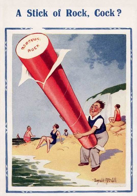 postcards 03 Funny: Banned saucy seaside postcards