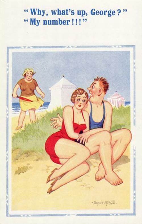 postcards 04 Funny: Banned saucy seaside postcards