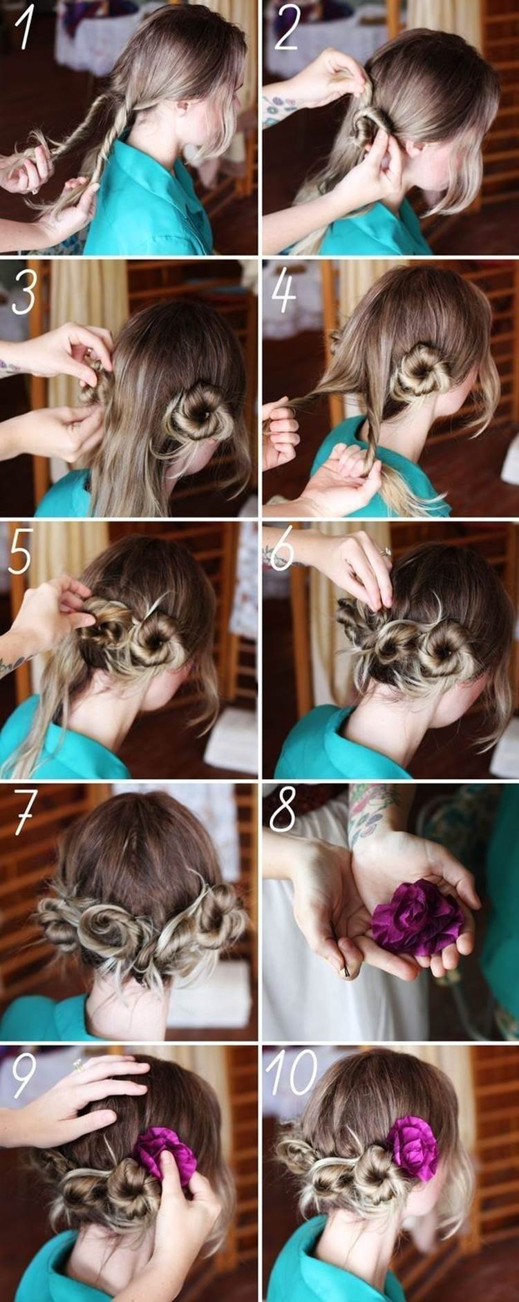 Cool DIY hairstyles for girls18 Cool DIY hairstyles for girls