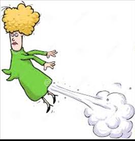Image result for woman farting