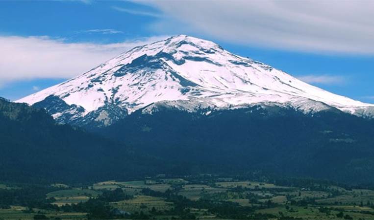 Volcán Popocatépetl (Mexico)