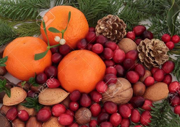 http://previews.123rf.com/images/marilyna/marilyna1110/marilyna111000099/10994168-Christmas-mandarin-orange-aChristmas-mandarin-orange-and-cranberry-fruit-nuts-holly-leaf-sprigs-mist-Stock-Photo.jpg