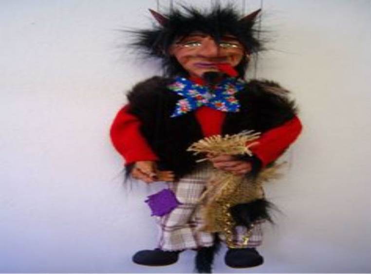 Handcrafted Devil Puppet
