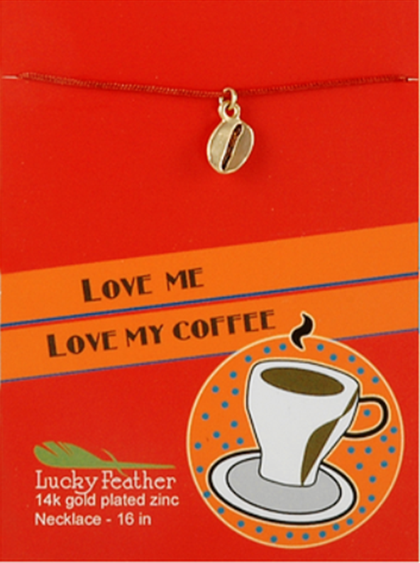 Coffee necklace
