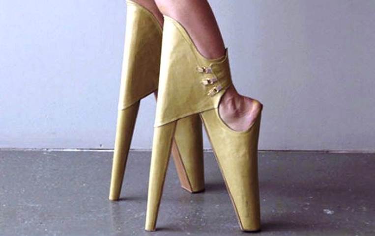 crazy high heels