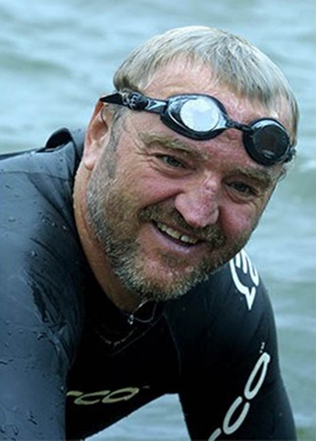 Martin Strel, of Slovenia, swam the full length of the Mississippi, Amazon, Danube, and Yangtze Rivers