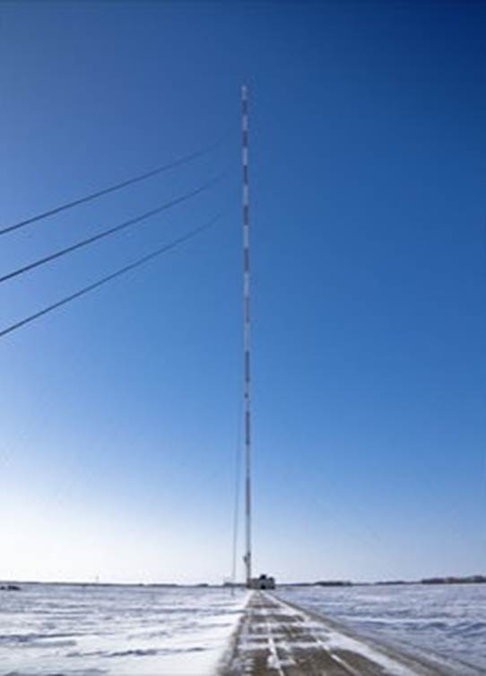 Tallest Radio Mast - KVLY-TV mast (United States)