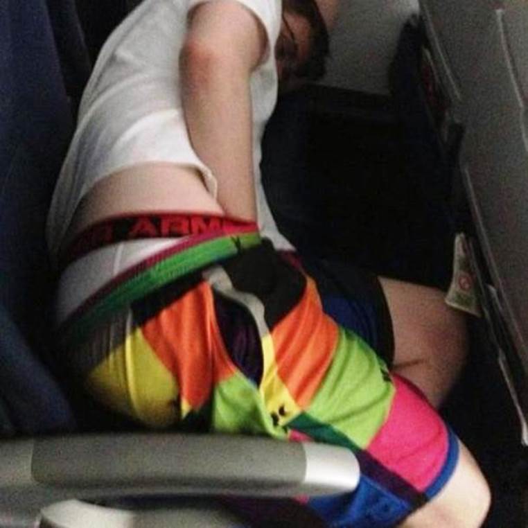 rude airline passenger