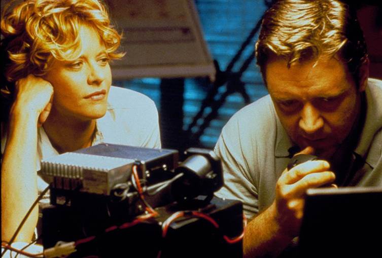 'Proof of Life’ (2000) – Meg Ryan & Russell Crowe After Russell Crowe stuck his angry Australian nose into Meg Ryan and Dennis Quaid’s personal life, there really was no proof of life left in it. The pair’s nine-year marriage came to an end officially in July 2001. In an interview around the time, the actress claimed that her husband Dennis had been unfaithful throughout most of their time together. Meg and Russell didn’t last long and the 'Sleepless in Seattle’ actress went on to break up US singer John Mellencamp’s marriage. Oh, Meg!