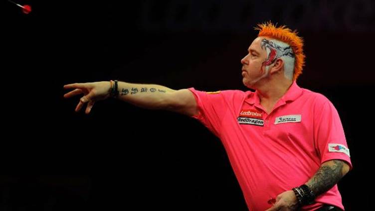Picture: Darts player Peter Wright sports the greatest, most ridiculous haircut of 2012