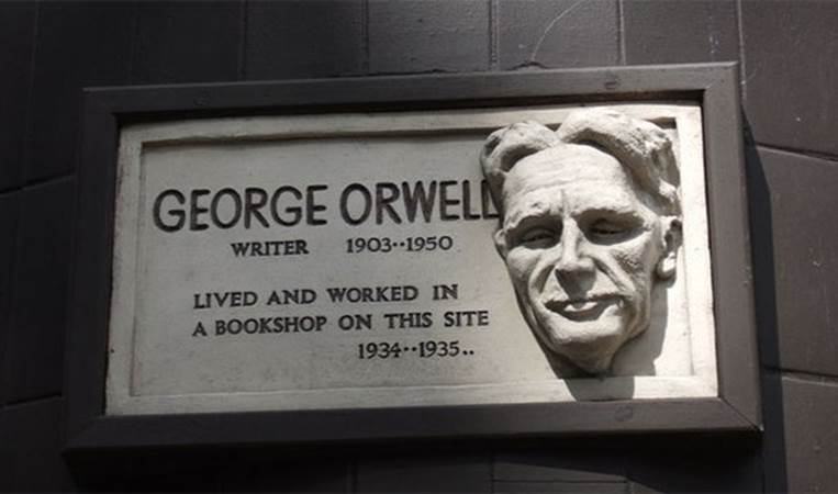 George Orwell was the first person to use the term 