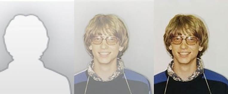The generic user outline used in Microsoft Outlook 2010 was actually Bill Gate's mugshot from when he got caught driving without a license