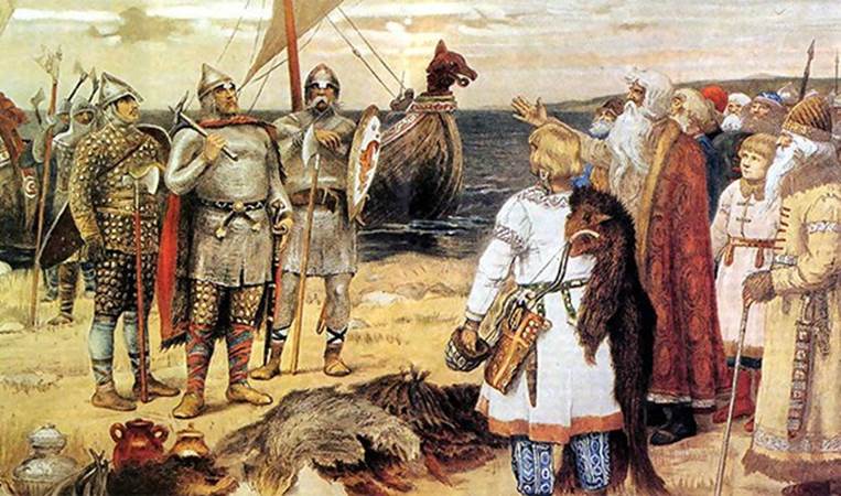 During the Viking Age, present day Denmark, Sweden, and Norway simply consisted of a number of tribes who were constantly at war with one another when they weren't off raiding