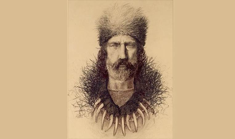 While exploring South Dakota, Hugh Glass was left for dead by his group after being mauled by a grizzly bear. He then crawled 200 miles to the nearest settlement.