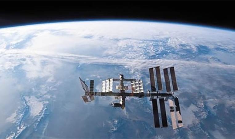 The International Space Station, the largest object ever flown in space (2008)