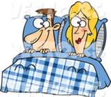 Image result for CARTOON IMAGE MAN AND WOMAN IN BED