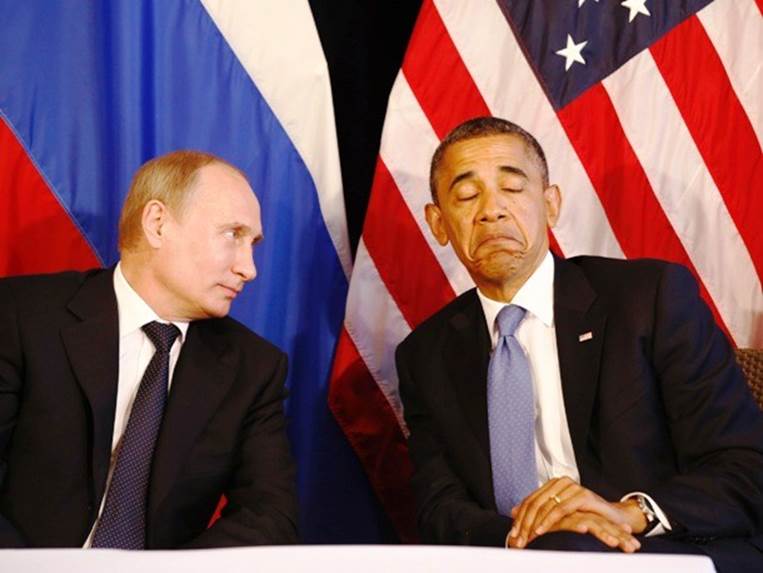 Meeting of Putin and Obama 