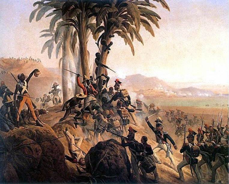 San_Domingo battle during Haitian revolution