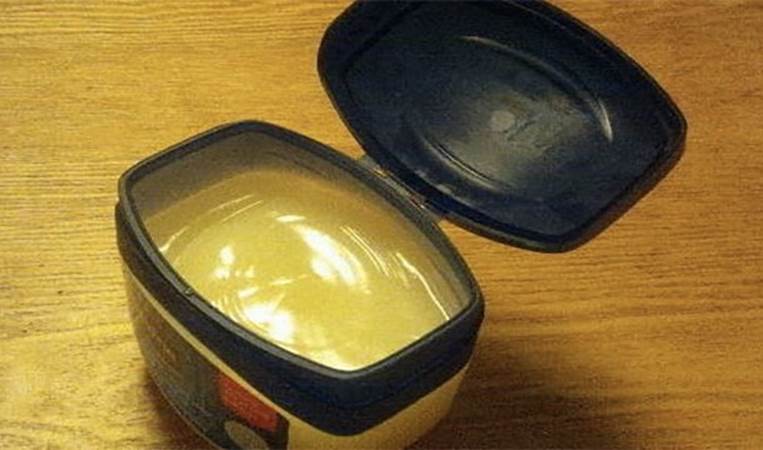 Vaseline can be used to remove scuffs from dress shoes