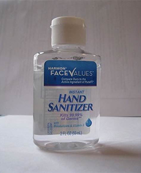 Hand sanitizer is quite useful before eating, after using the bathroom, etc. It can also help you remove things like resin from your hands and clothes