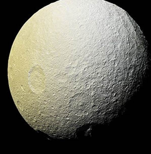 Saturn's moon Rhea may have its own rings. If so, these would be the first rings found on a moon anywhere in the universe