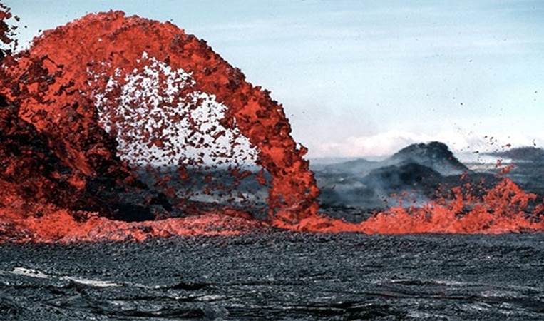 There are more than 100 active volcanoes in the state