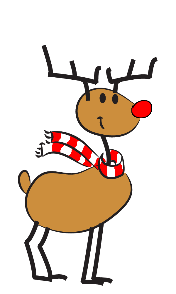 Animated Reindeer Clipart